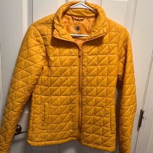 Women’s Yellow Puffer Jacket